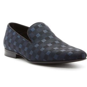 Steve Madden P-Meeder blue loafers